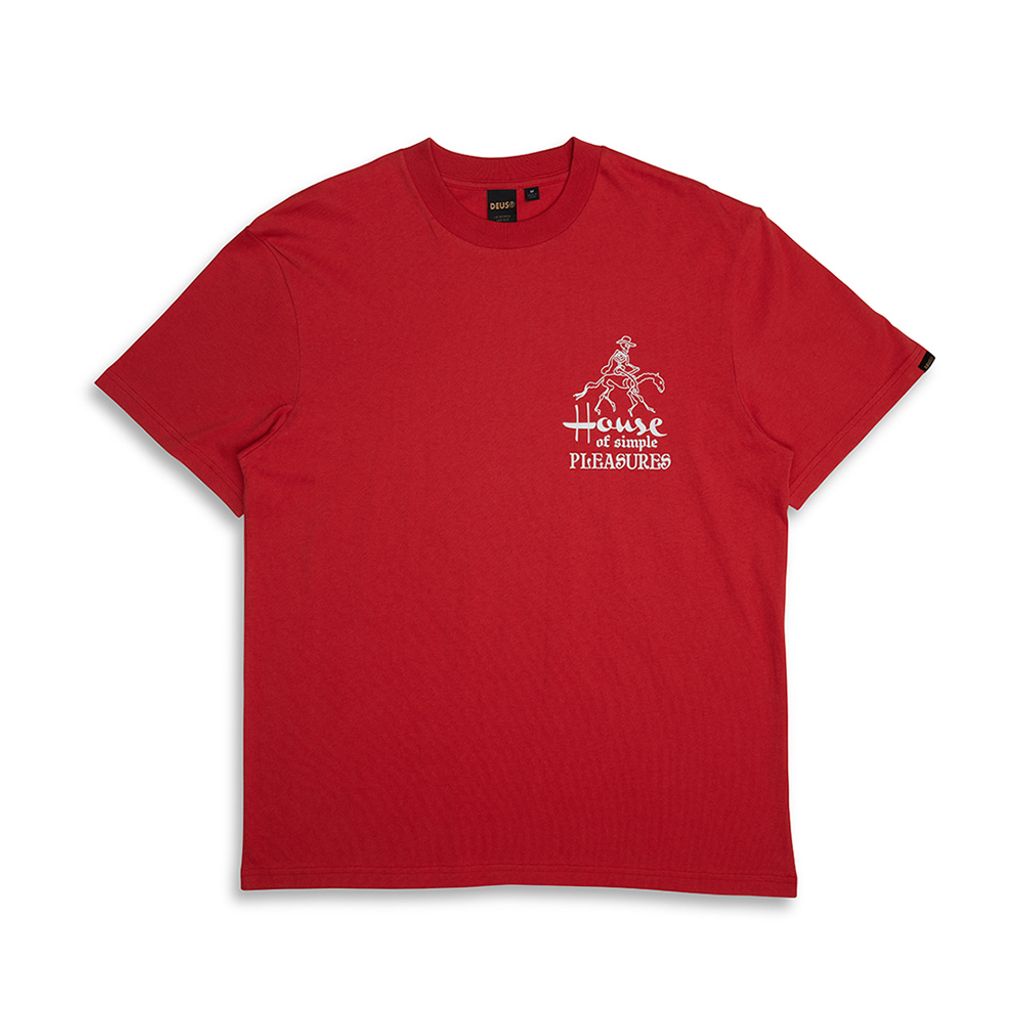 DMF241716A.Camperdown Address Tee.Valiant Red.1