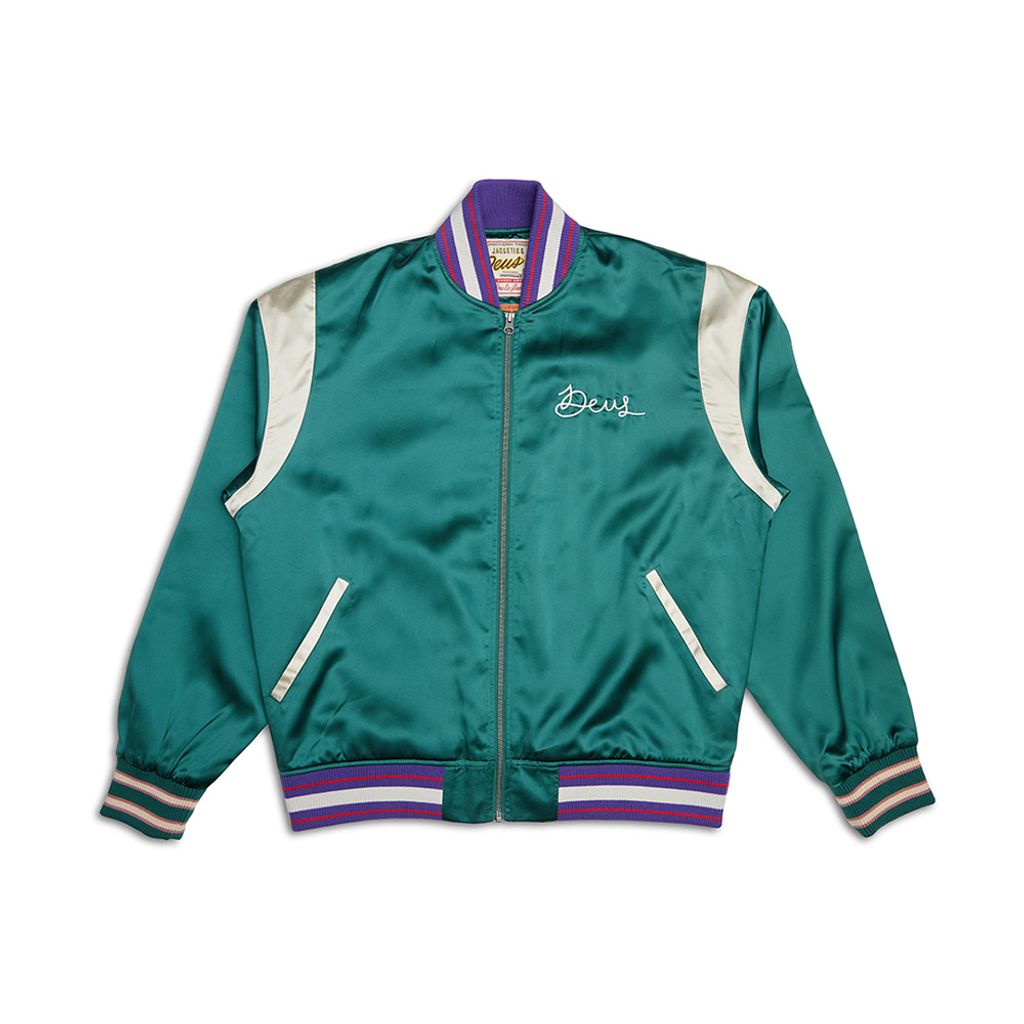 DMF246536.Memento Mori Jacket.Emerald.1