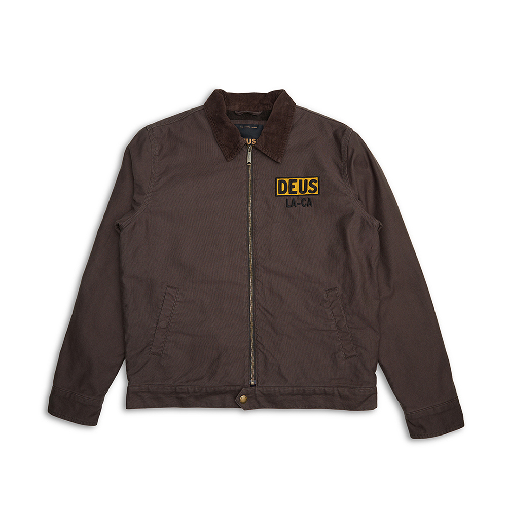 DMF246553.Super Stitious Jacket.Choc Brown.1