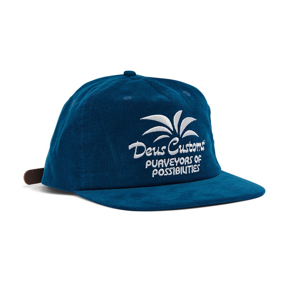 DMF247579.Last Resort Cord Cap.Moroccan Blue.1