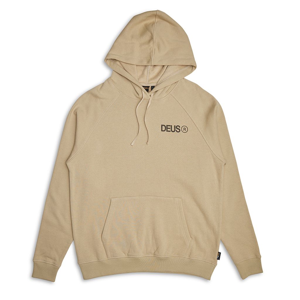 DMF248603.Beams Cordura Hoodie.Safari.1