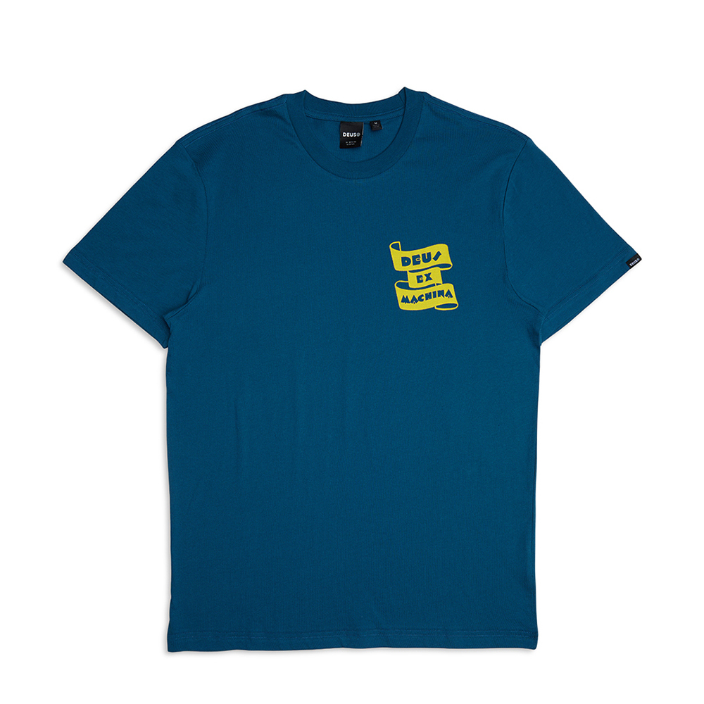 DMF241619B.Four Feet Tee.Moroccan Blue.1