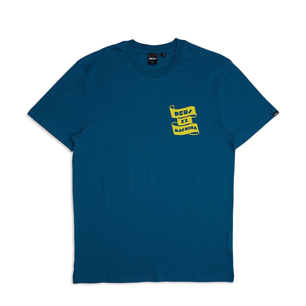DMF241619B.Four Feet Tee.Moroccan Blue.1