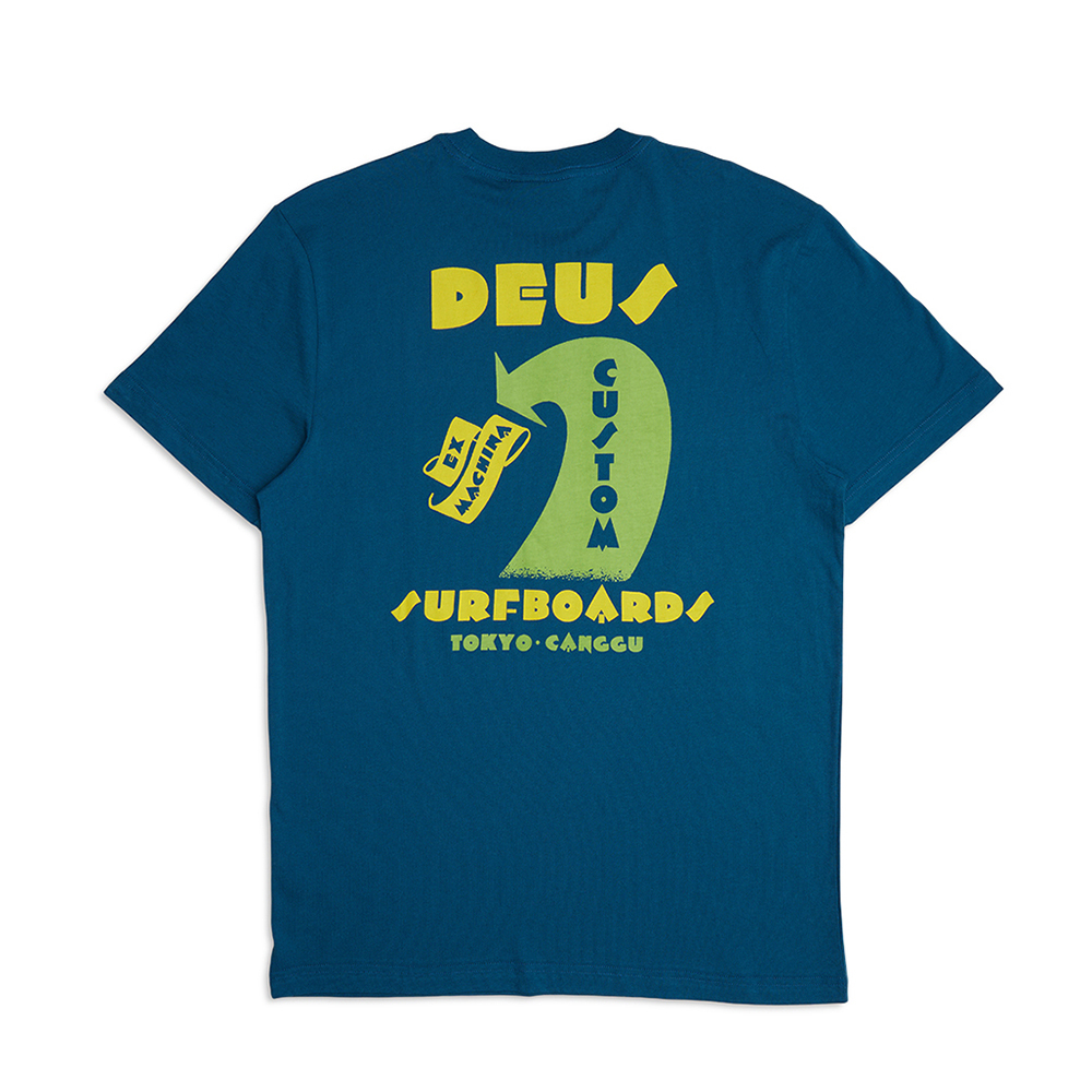 DMF241619B.Four Feet Tee.Moroccan Blue.2