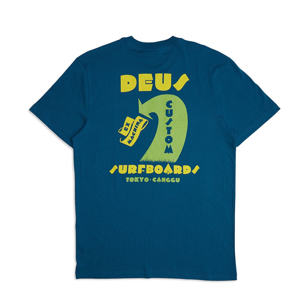 DMF241619B.Four Feet Tee.Moroccan Blue.2