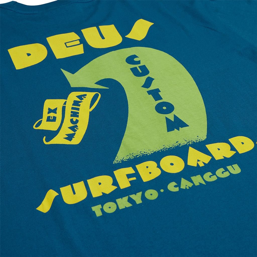 DMF241619B.Four Feet Tee.Moroccan Blue