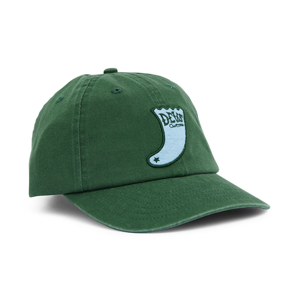 DMF247774.Single Fin Dad Cap.Hillside Green.1