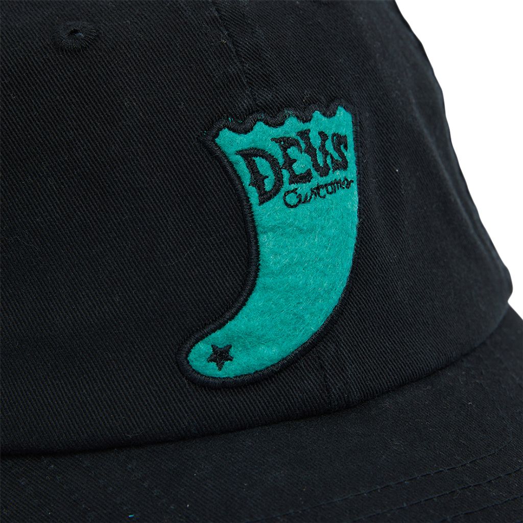 DMF247774.Single Fin Dad Cap.Black