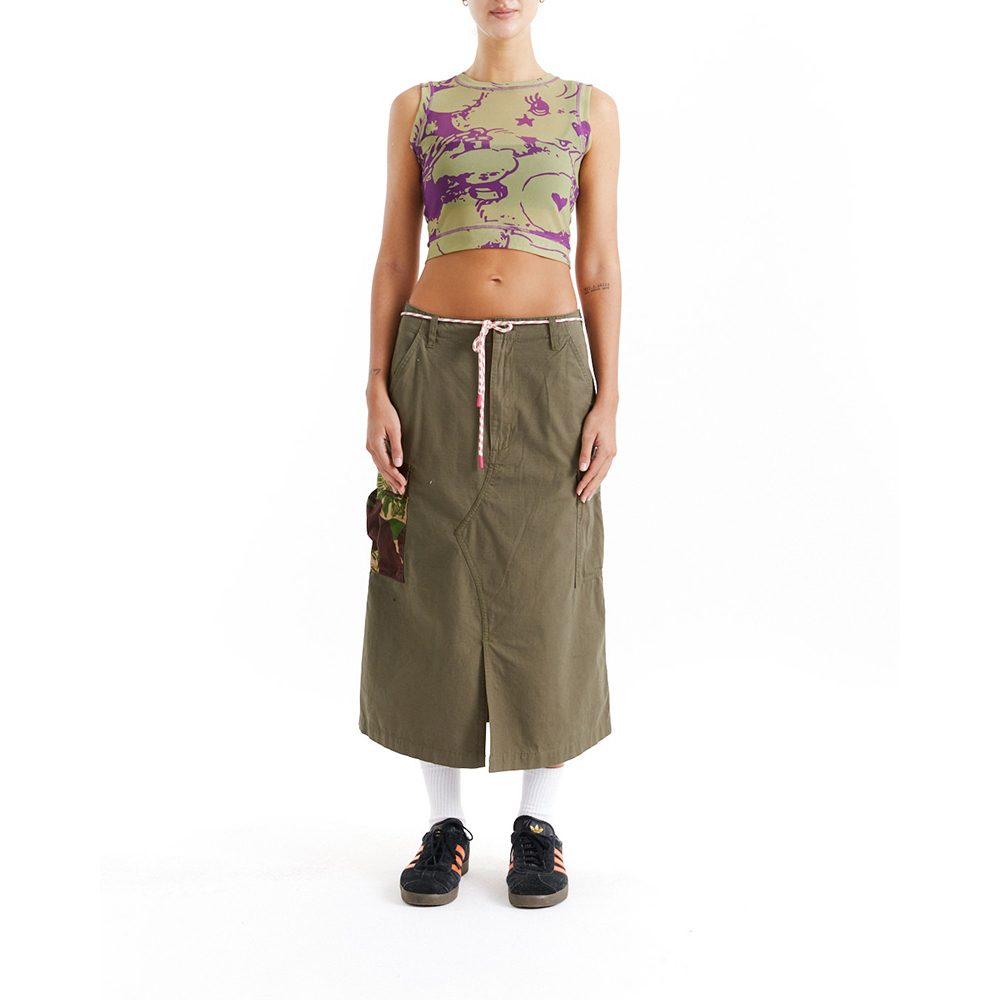 DLP251145-Kindness Mesh Tank-Moss-1