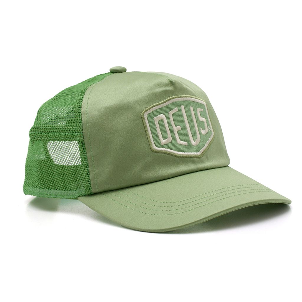 DLP255178-Paris Shield Trucker Cap-Vinyard Green-03