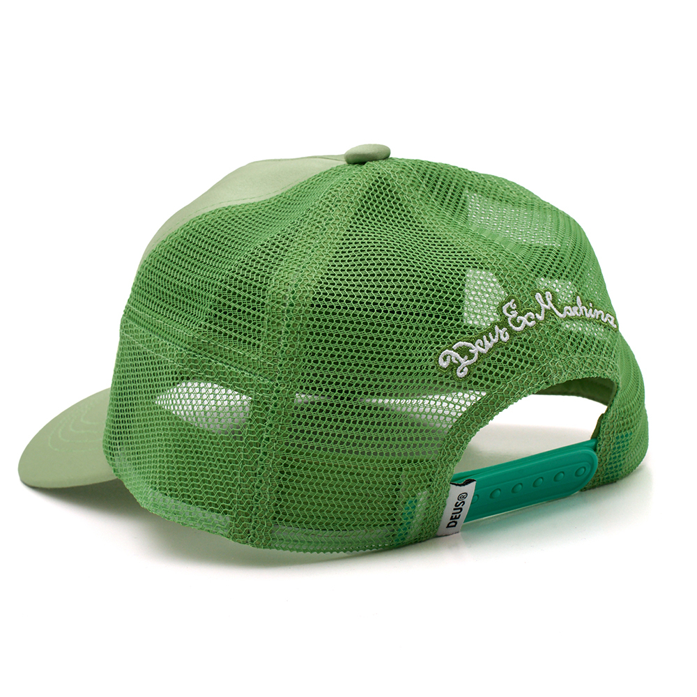 DLP255178-Paris Shield Trucker Cap-Vinyard Green-02