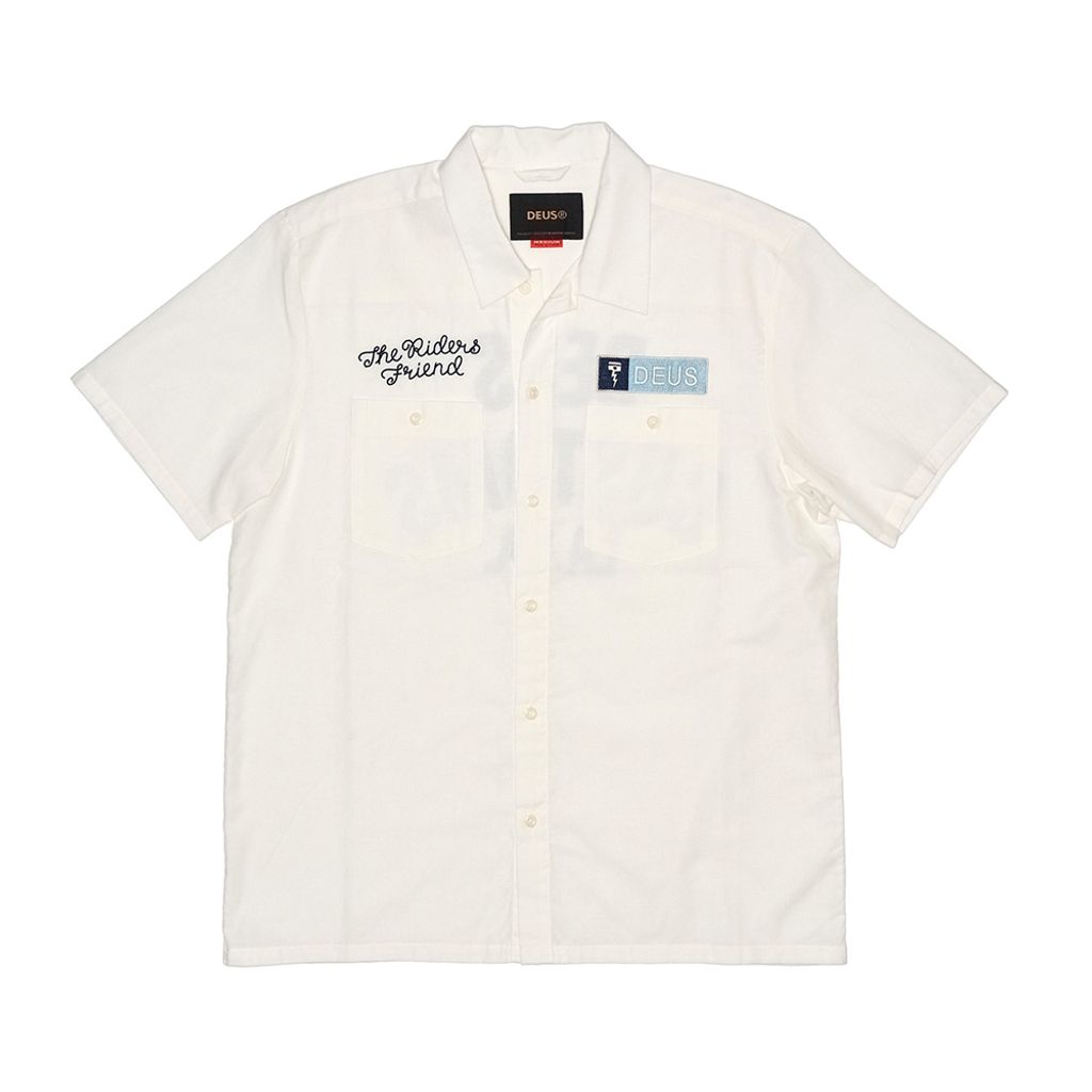 DMP255066-Forecourt Shirt-Vintage White-01