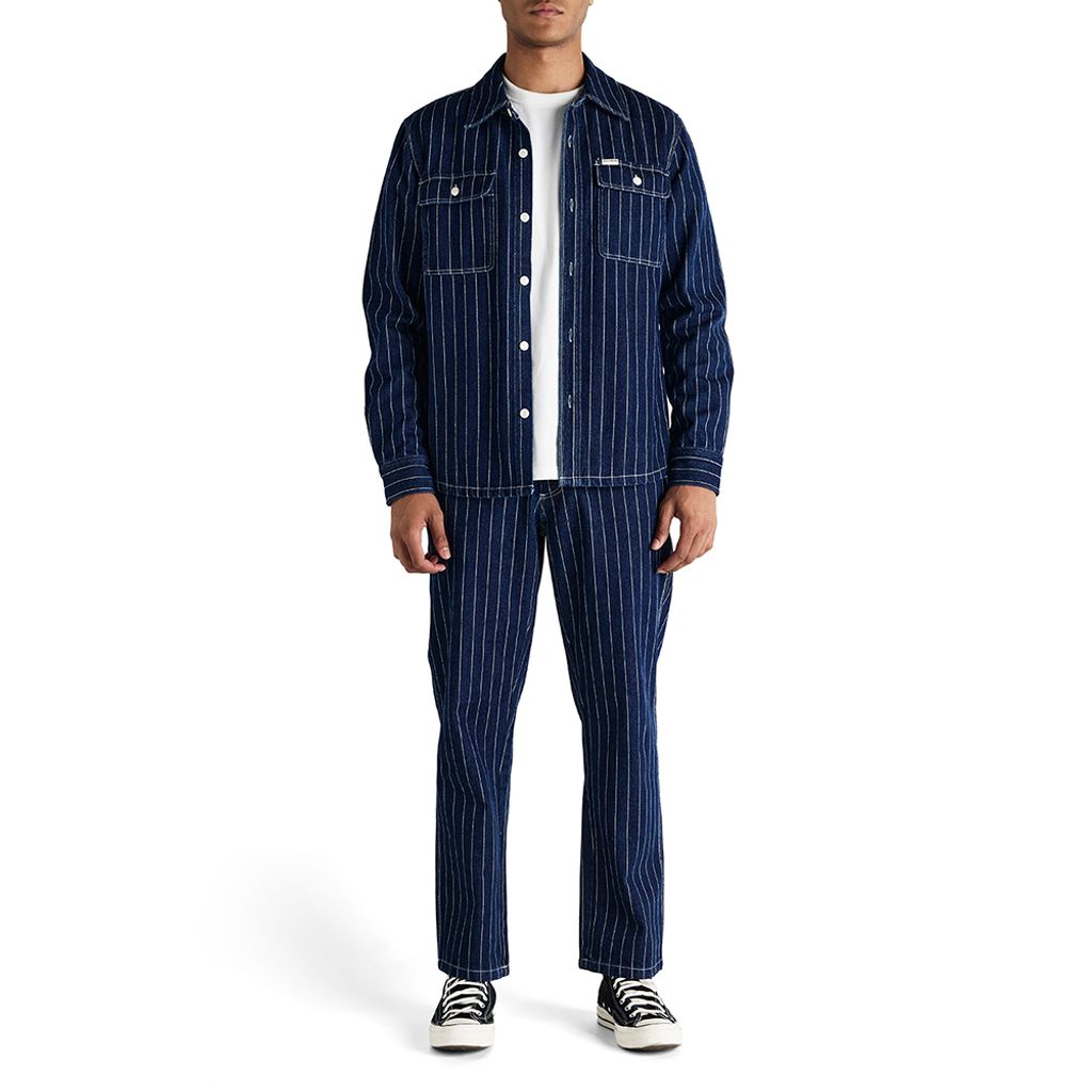 DMP254929-Dallas Stripe Work Pant-Indigo-3