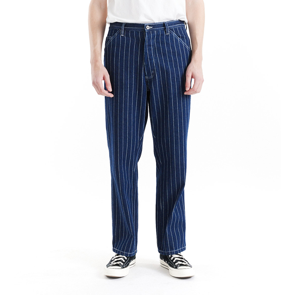 DMP254929-Dallas Stripe Work Pant-Indigo-1