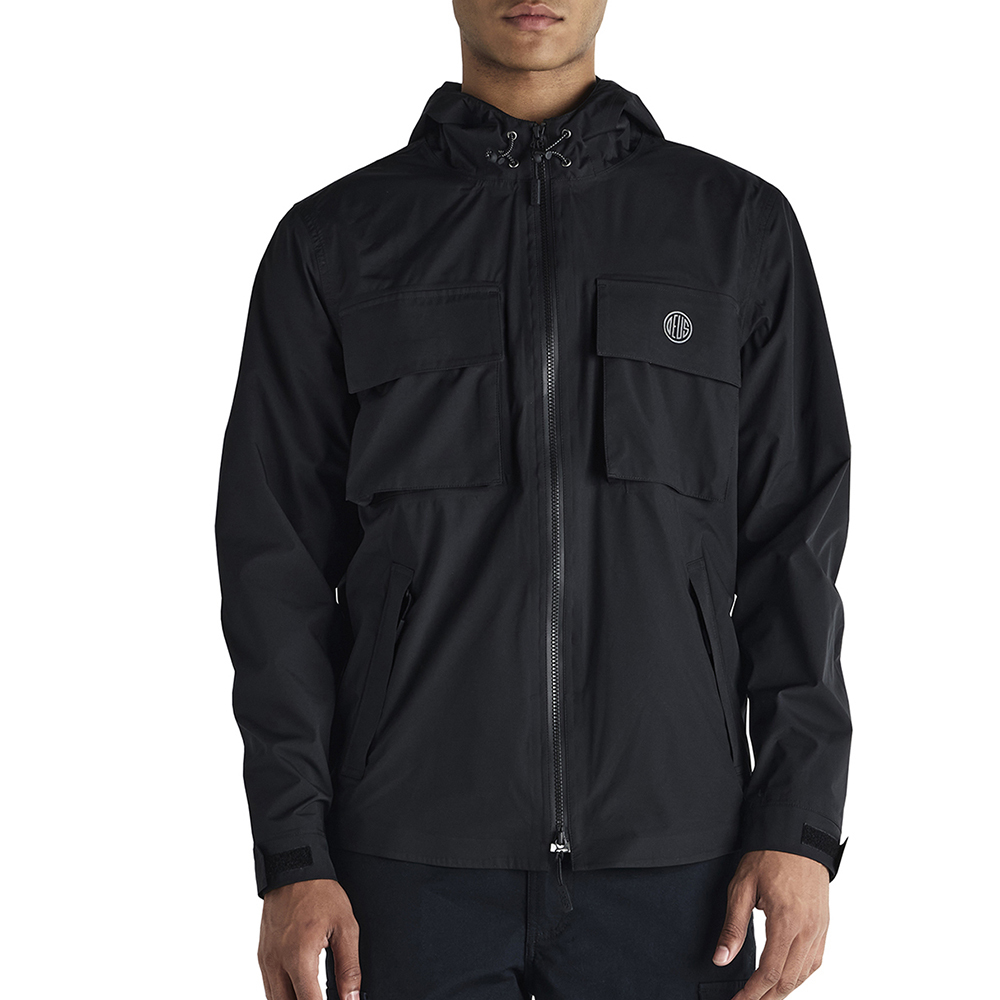 DMP256158-Noel Waterproof Jacket-Black-1