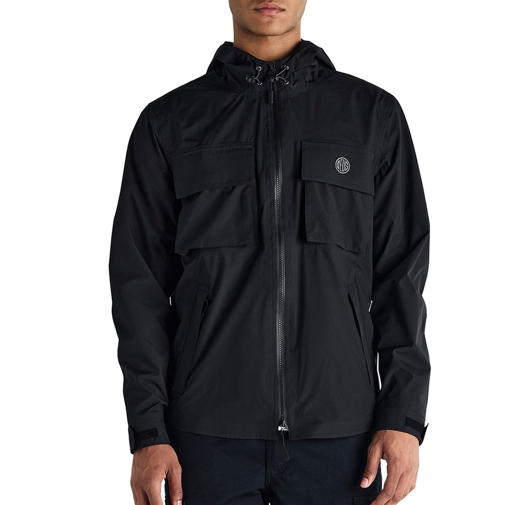 DMP256158-Noel Waterproof Jacket-Black-1