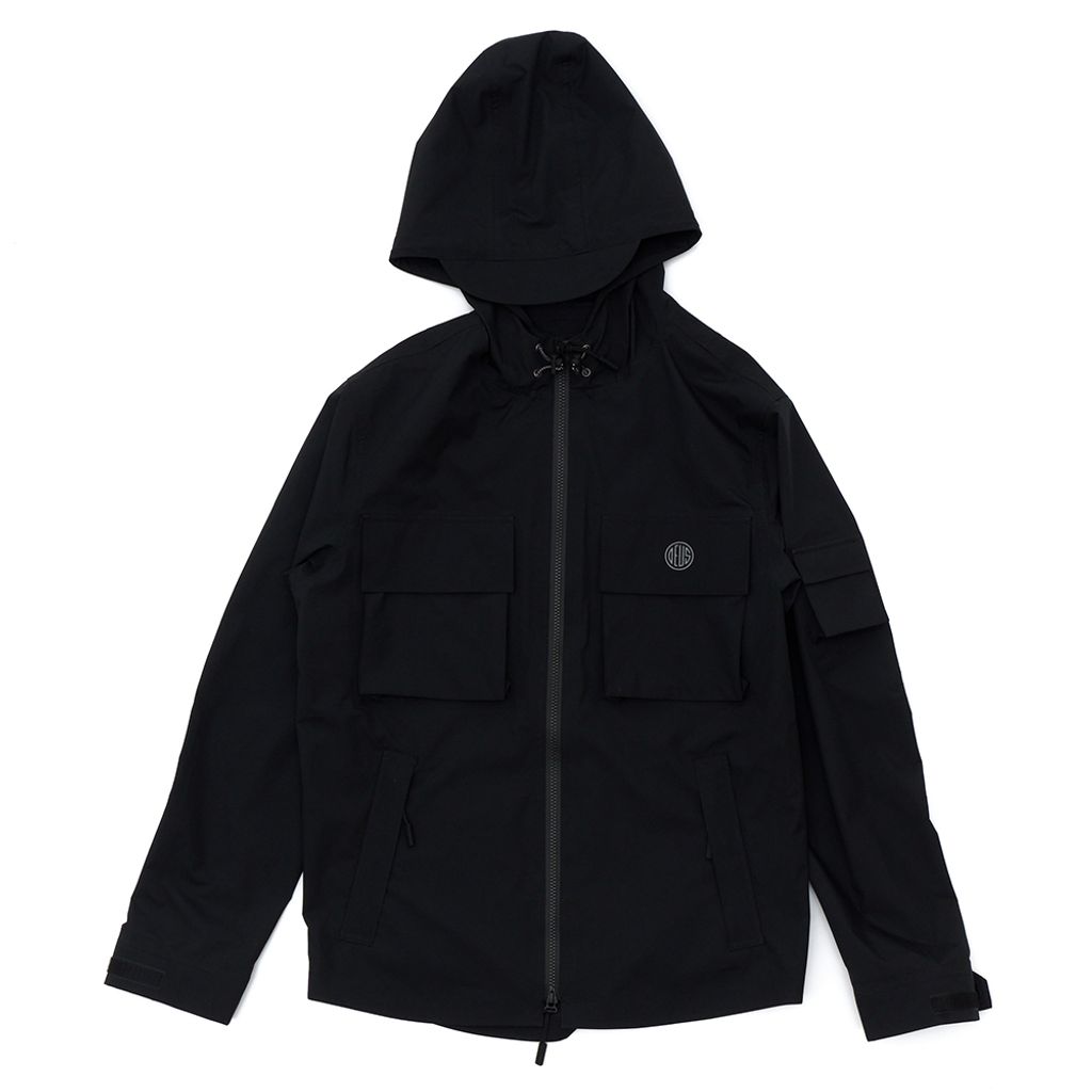 DMP256158-Noel Waterproof Jacket-Black-01
