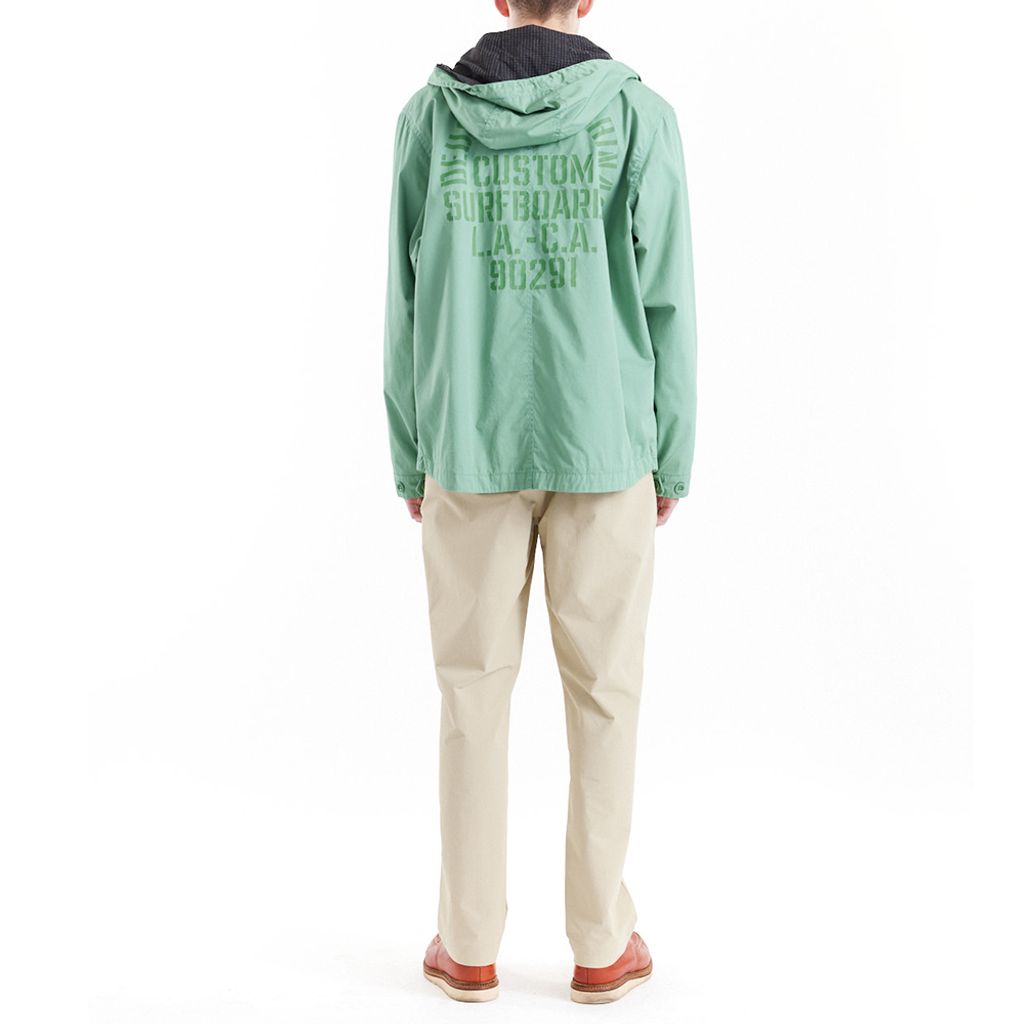 DMP256934-Murphy Short Parka-Shale Green-2