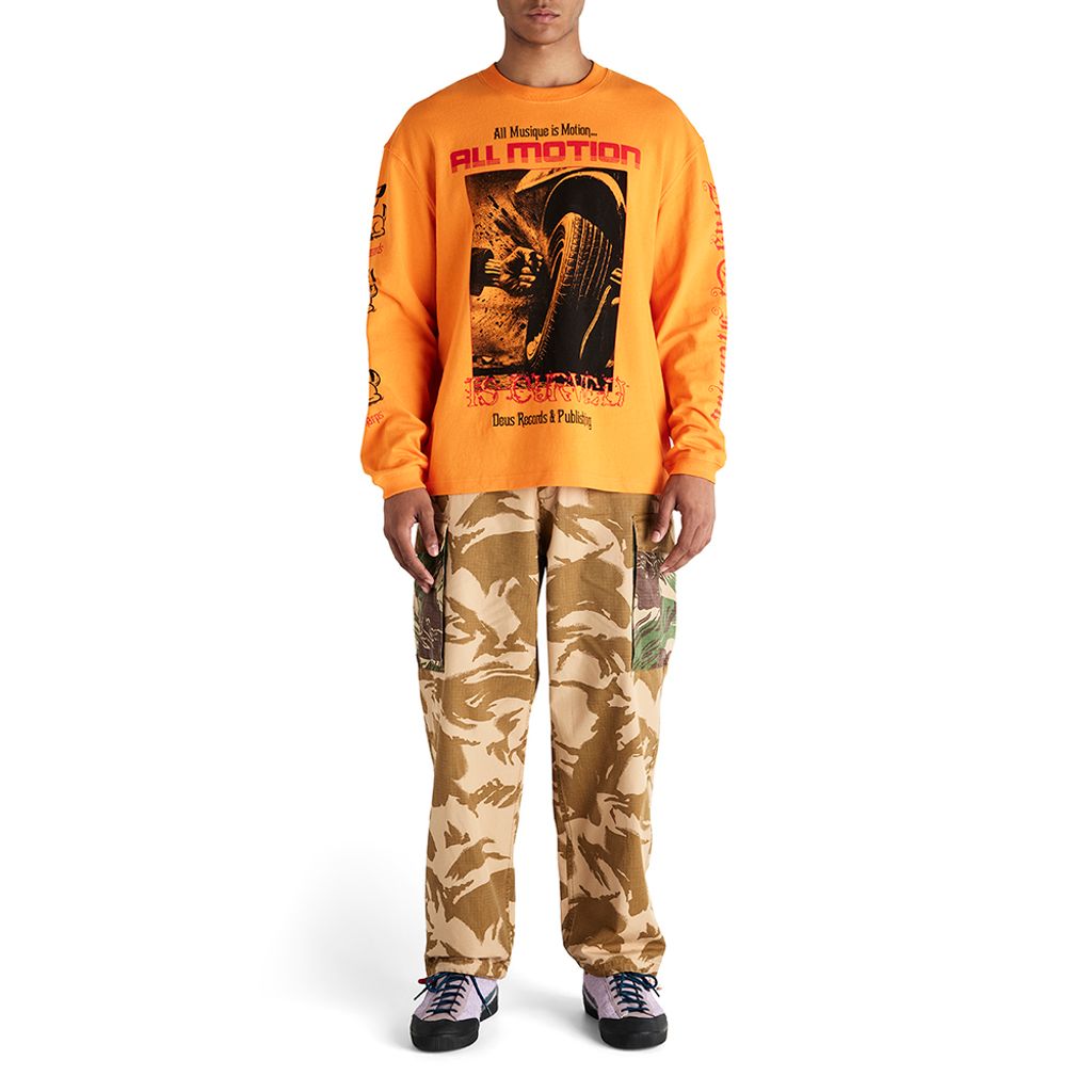 DUP251977A-Dancing Ghost Ls Tee-Persimmon Orange-3