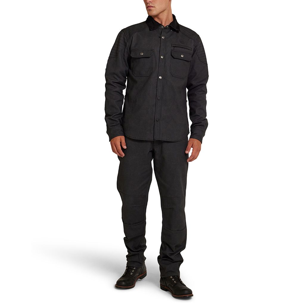 DMF245593.Canter Overshirt. Black.6