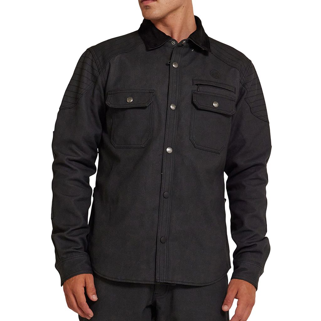 DMF245593.Canter Overshirt. Black.9