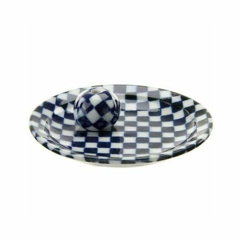 薰壽堂 市松 美濃燒香皿.jpg