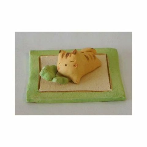 Craftman house 瀨戶燒 四葉草與貓香立_1.jpg