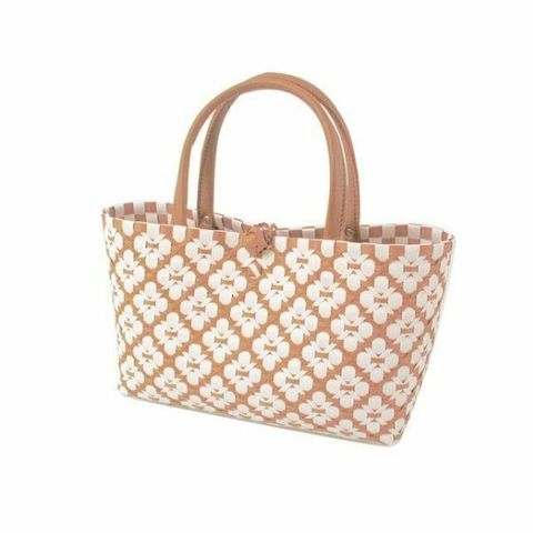 Handed By Motif Bag系列 編織包_豆沙粉.jpg