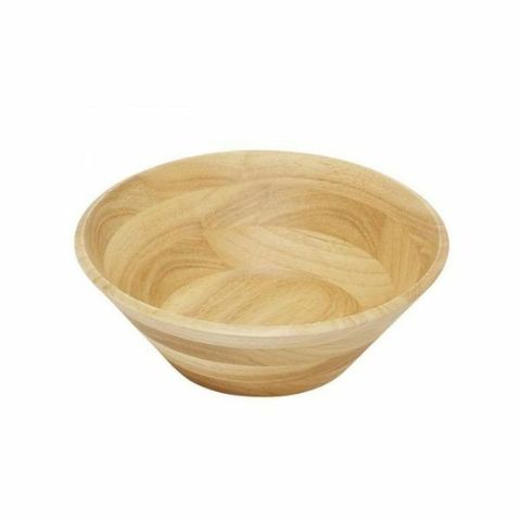 自然風 環保橡膠木手工沙拉碗_1