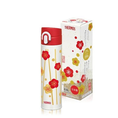 膳魔師日本製花之祭典系列超輕量不鏽鋼400ml保溫杯_梅1