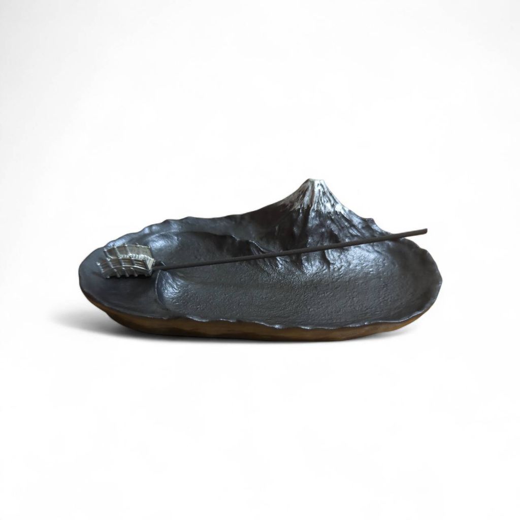 銀雅堂倒映富士香立_黑_2