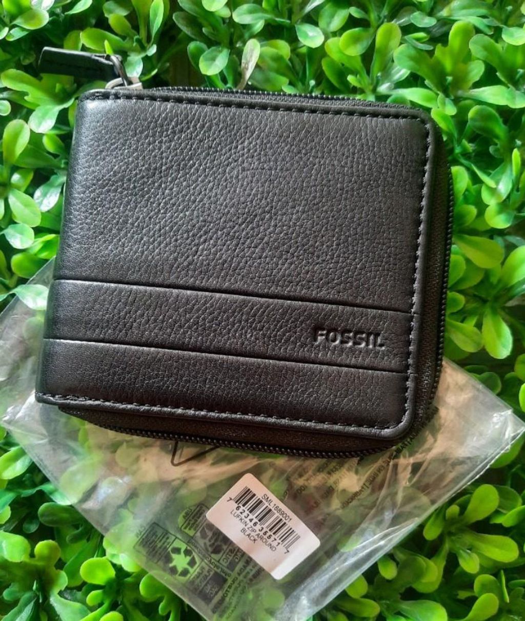 (預購)Fossil Lufkin Zip Bifold真皮短夾✨官網特價優惠✨