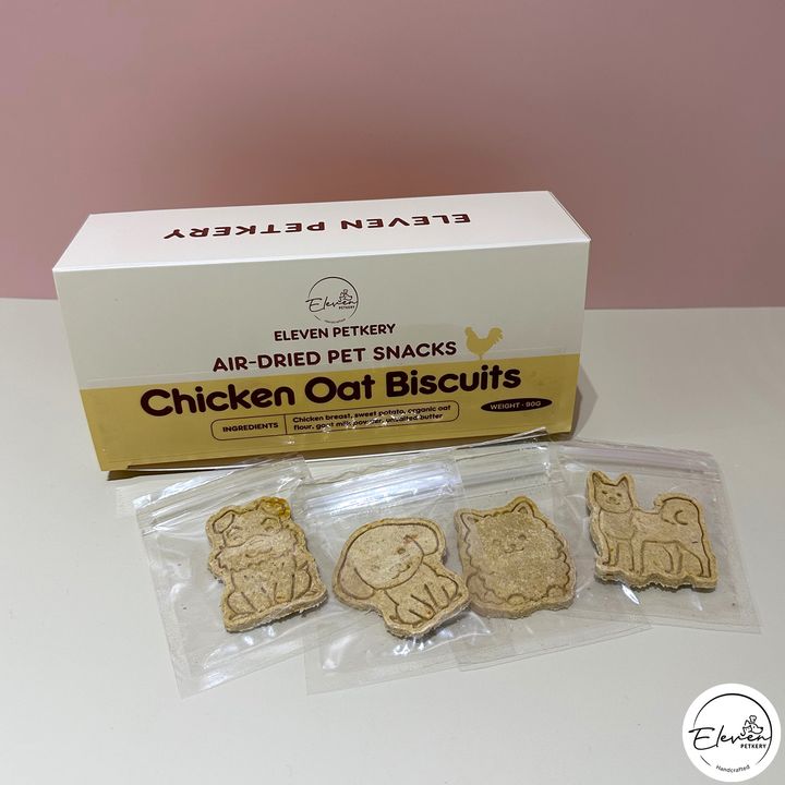 Chicken Oat Biscuits