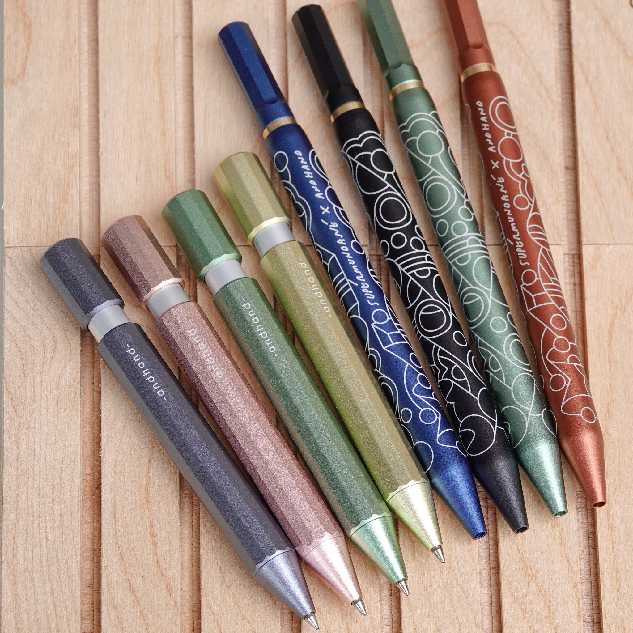 andhand 鋼珠筆 - 簡潔俐落的英國品牌