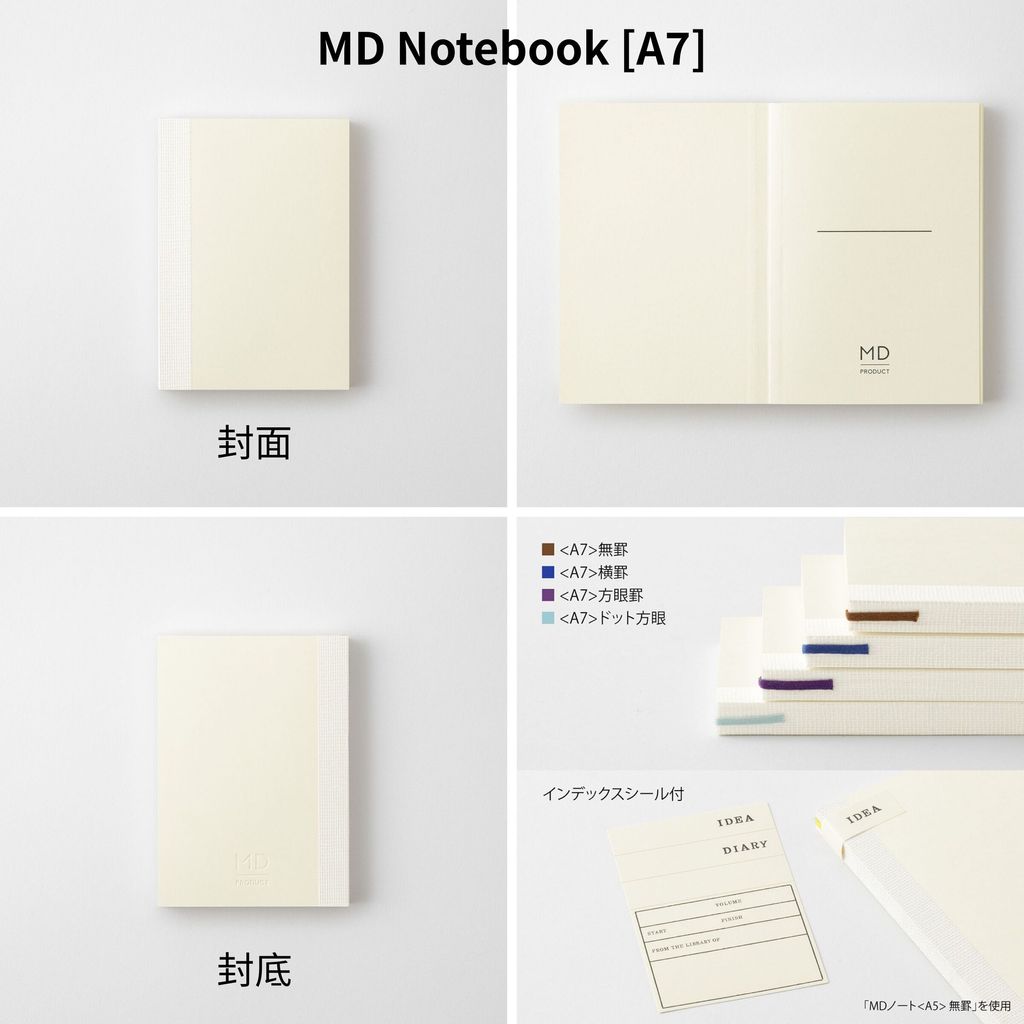 MD notebook a7 new
