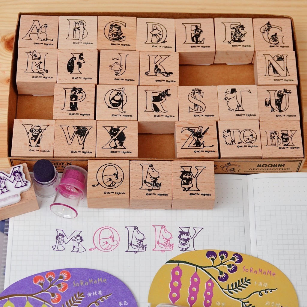 MOOMIN 嚕嚕米| 木質印章組– 茉莉生活風格Molly Lifestyle MOOMIN 嚕嚕米| 木質印章組– 茉莉生活風格Molly Lifestyle