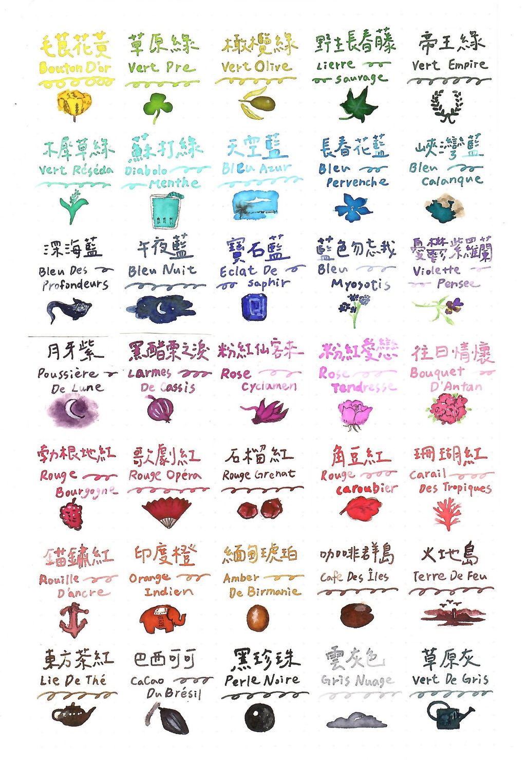 珍珠彩墨