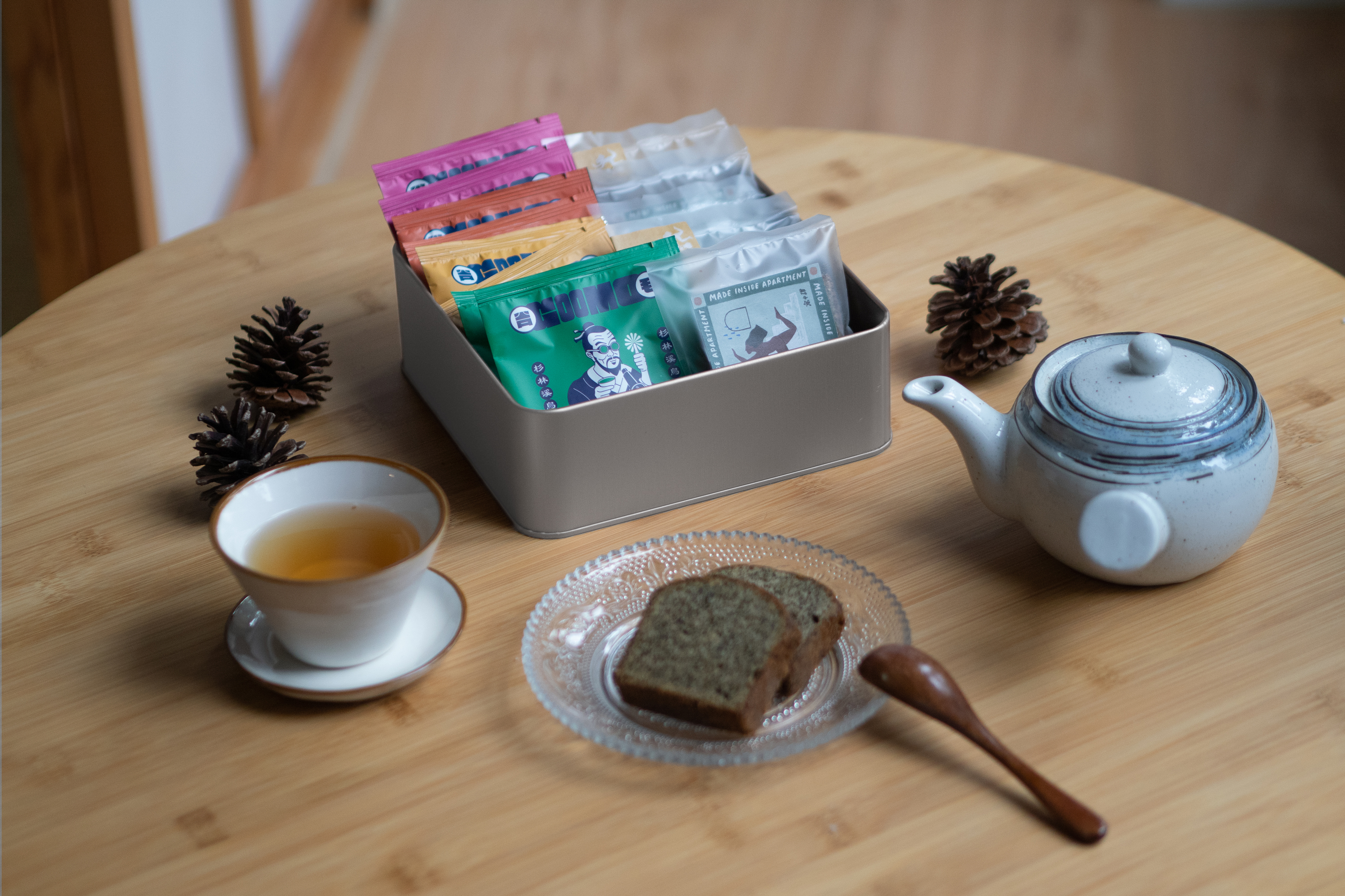 冬日午茶提案，臺灣高山茶與茶味磅蛋糕的夢幻組合