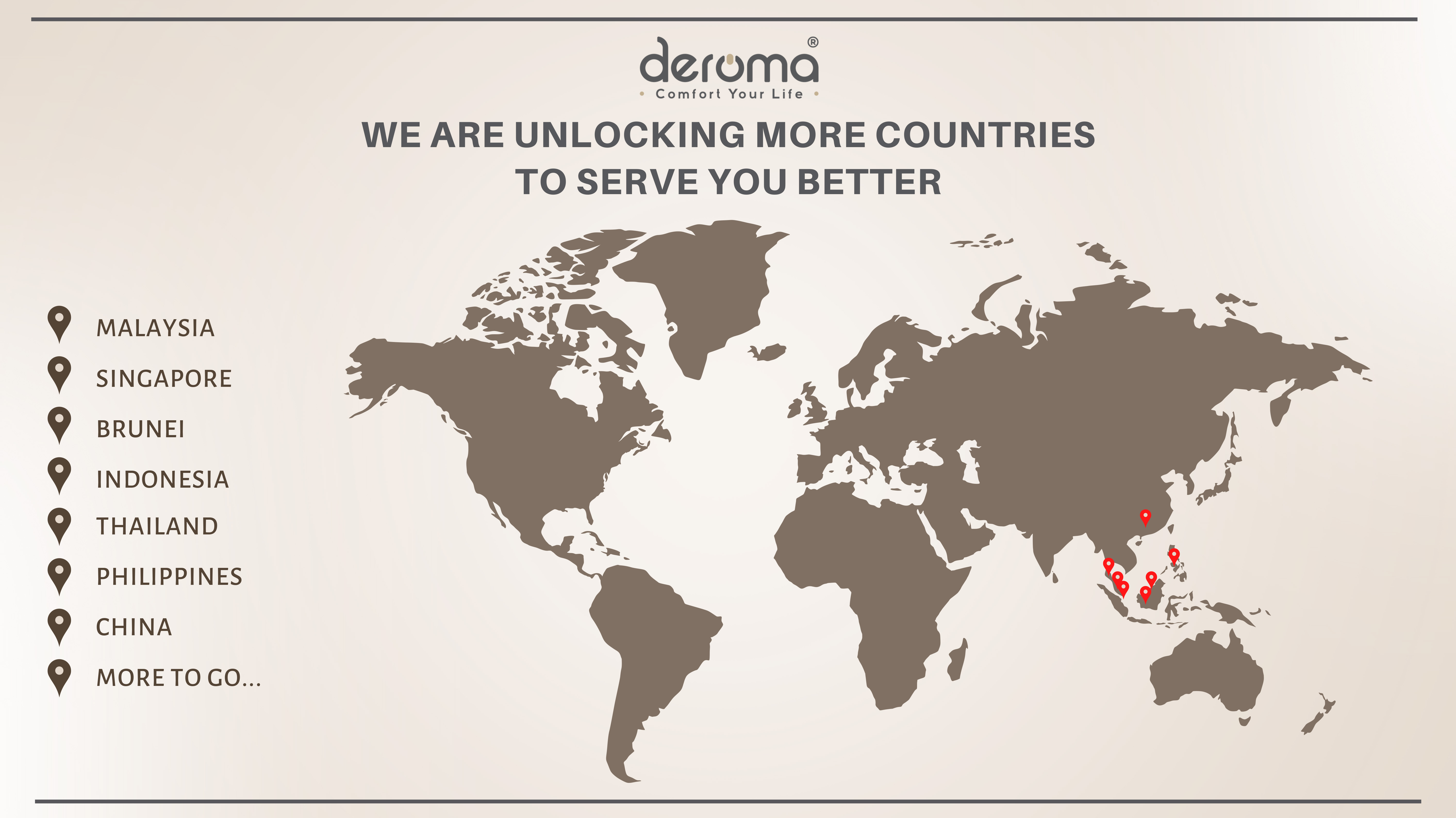 Deroma World Map