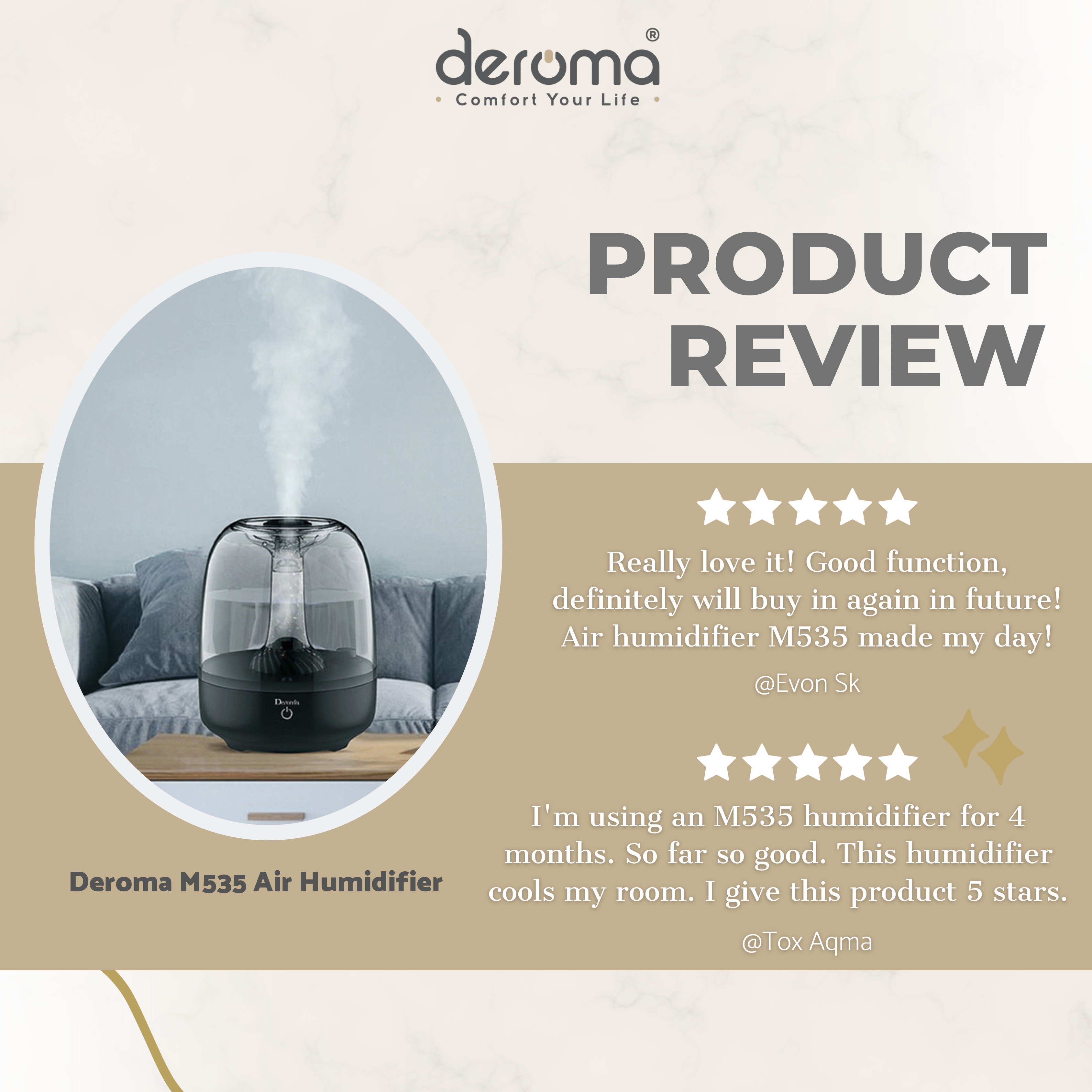 Deroma Product Review 2