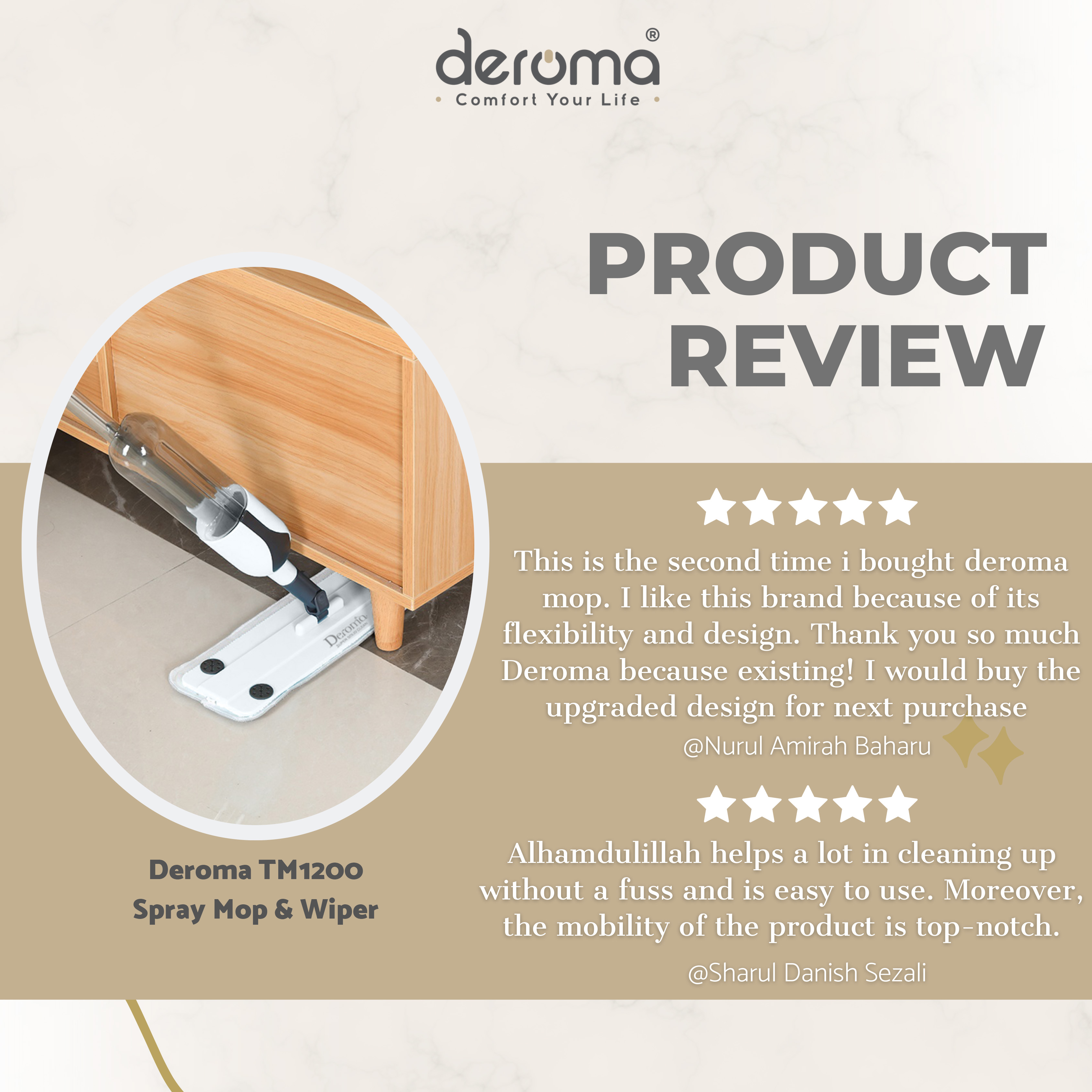 Deroma Product Review 4