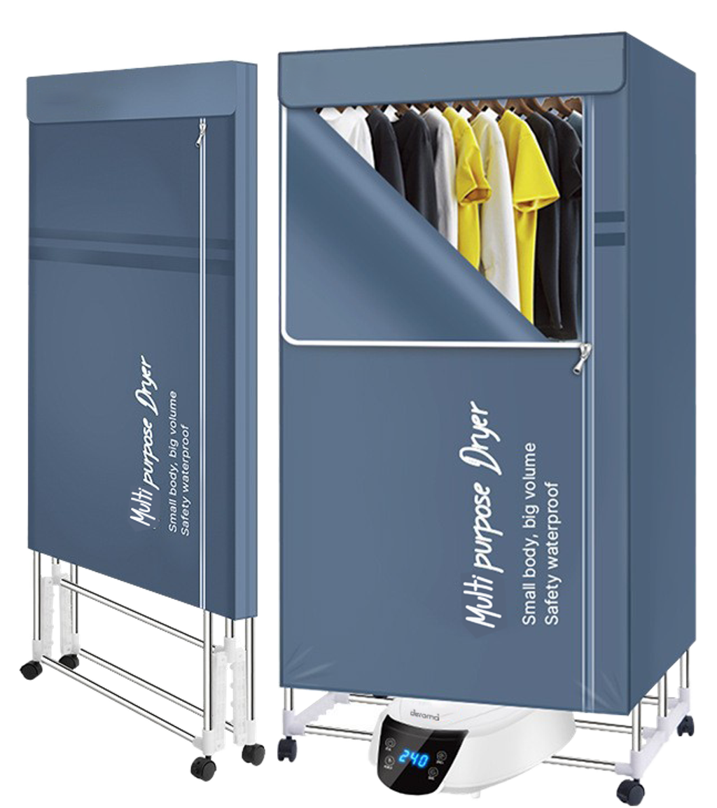 Deroma V15 Clothes Dryer Electric Drying Machine Hanging Rack Cloths Deroma Official site