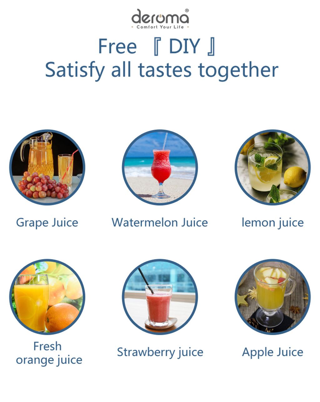 Deroma BABY RUDEL SD01 Soda Water Machine Soda Sparkling Water Maker