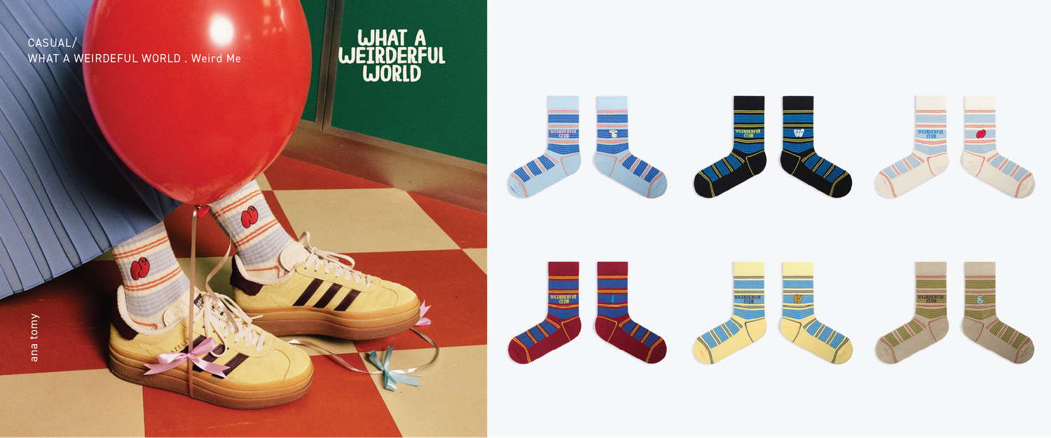 GOODPAIRSOCKS - WHAT A WEIRDEFUL WORLD / Weird Me