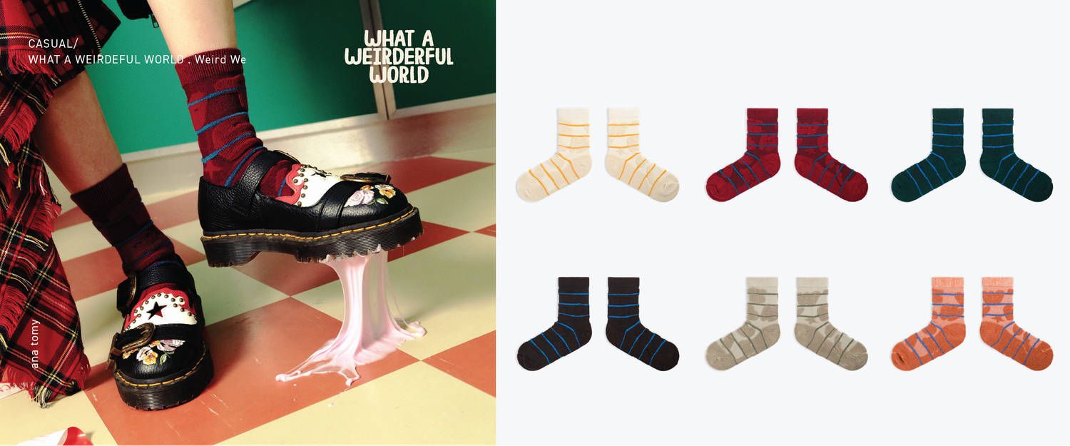 GOODPAIRSOCKS - WHAT A WEIRDEFUL WORLD / Weird We