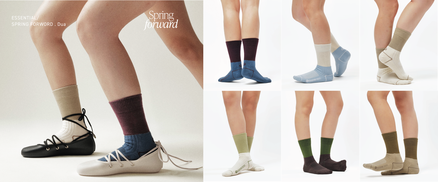 GOODPAIRSOCKS - SPRING FORWARD / Dua