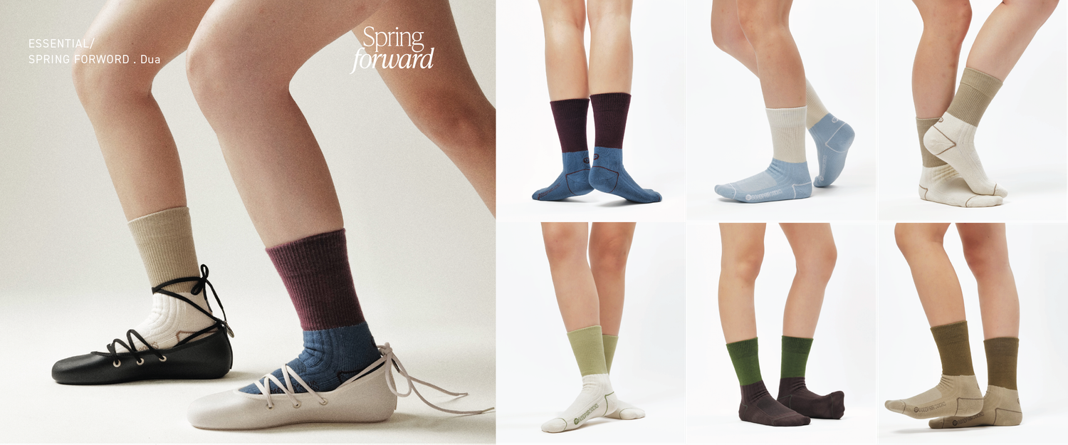 GOODPAIRSOCKS - SPRING FORWARD / Dua