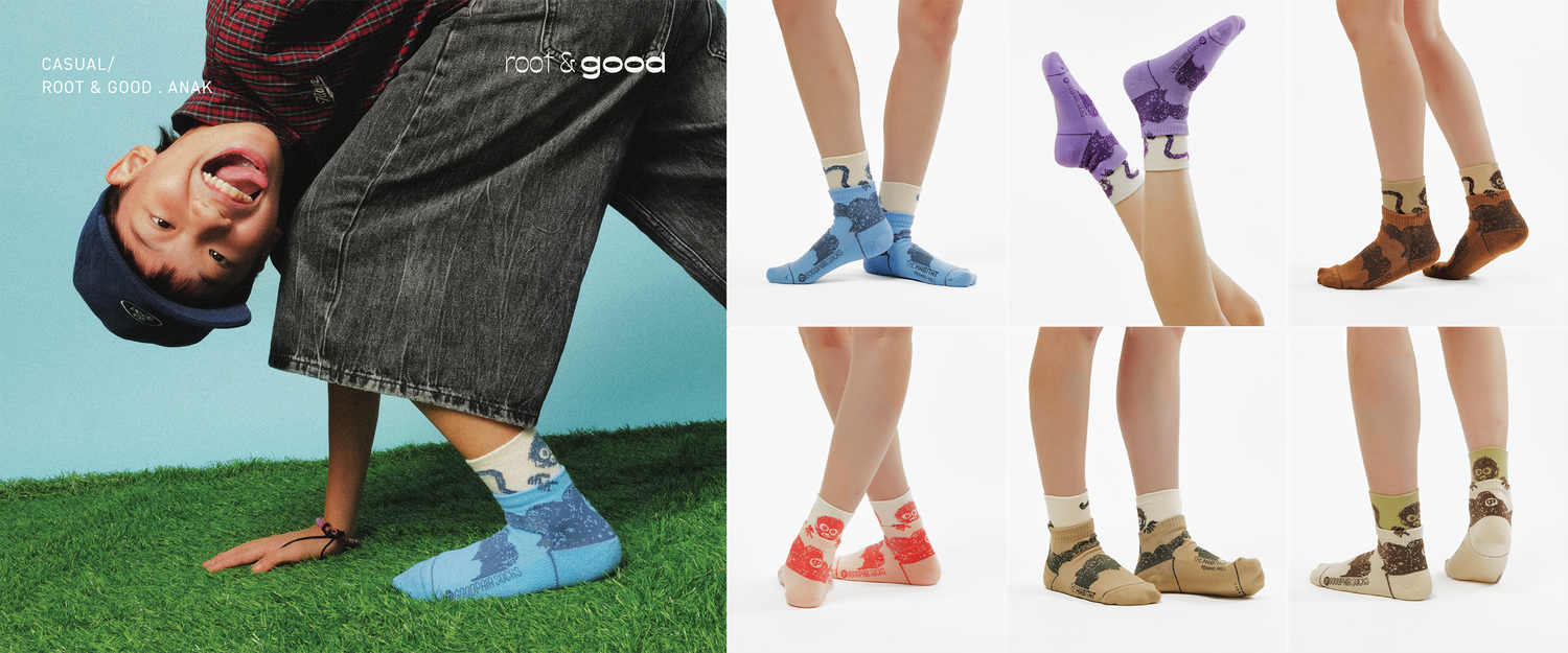 GOODPAIRSOCKS - About ANAK Socks