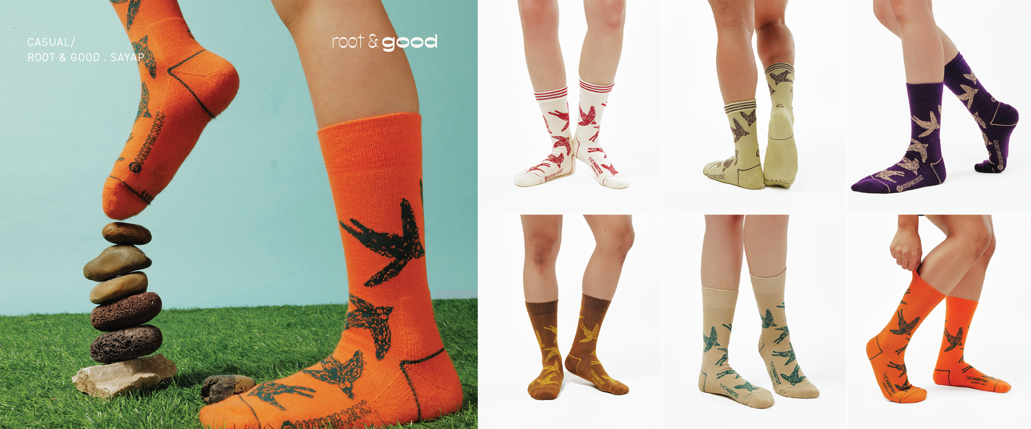 GOODPAIRSOCKS - About SAYAP Socks