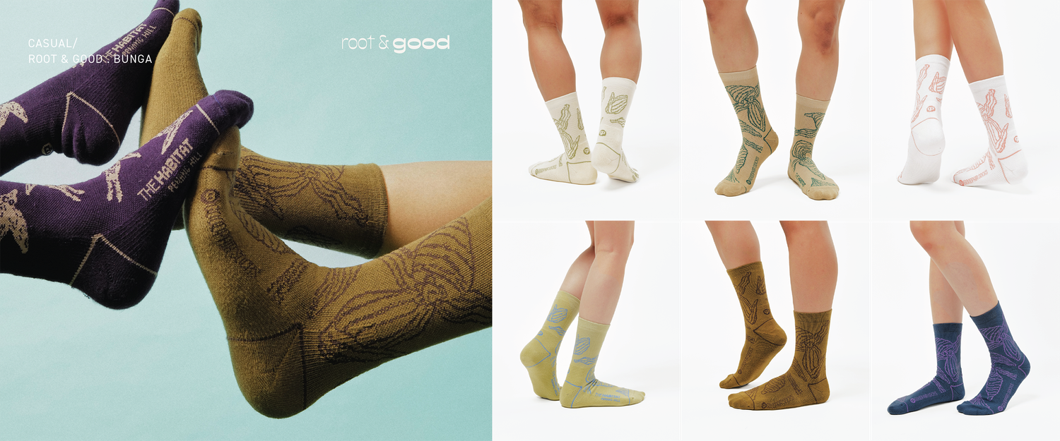 GOODPAIRSOCKS - About BUNGA Socks